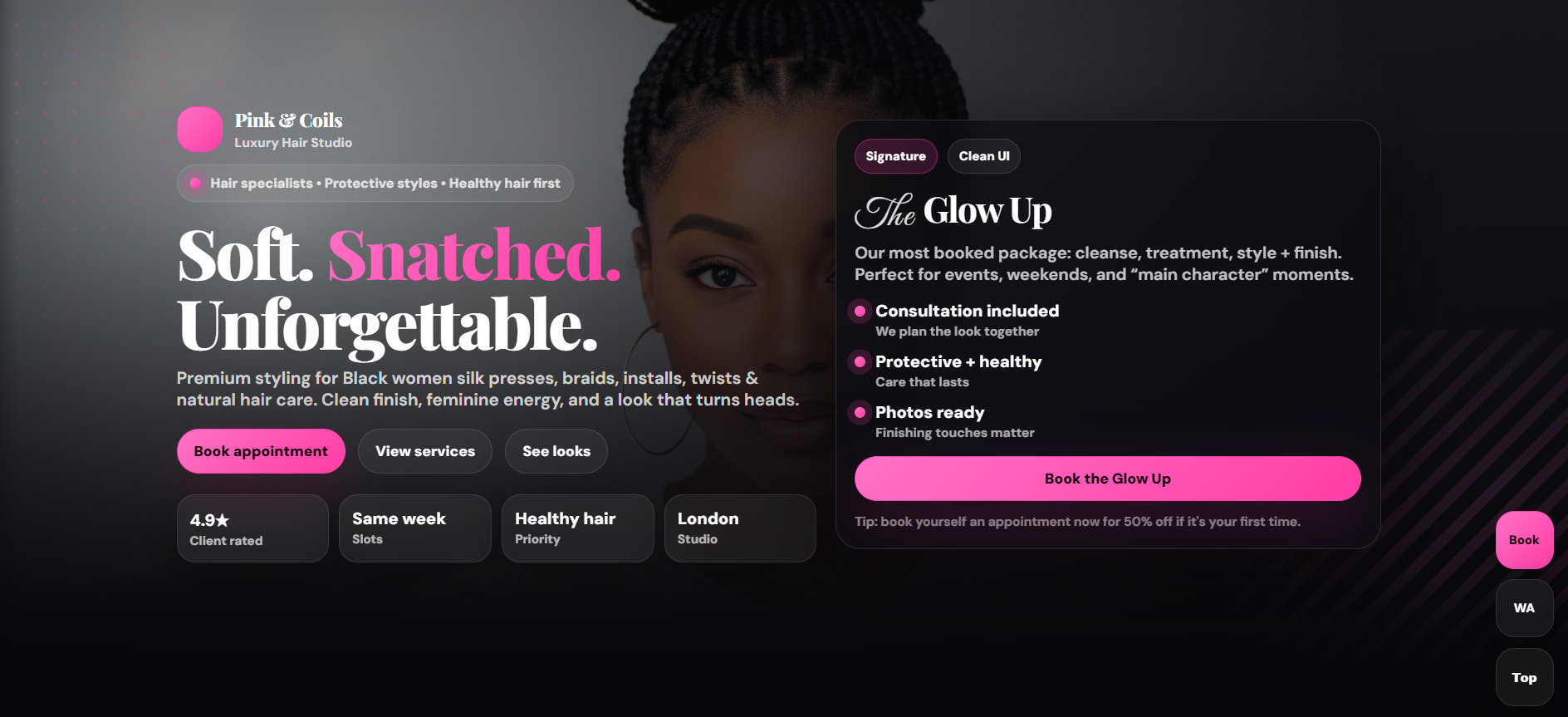 Pink Coil Studio Project Screenshot